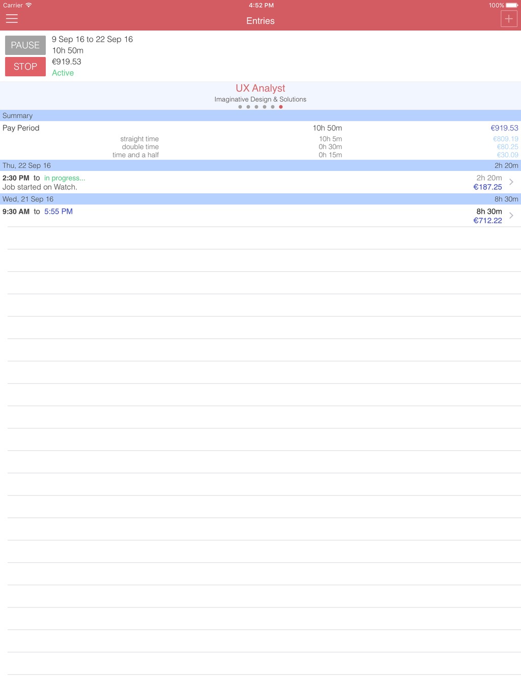 Timesheet